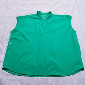 Figs Technical Collection Rafaela Sleeveless Scrub Top Green size XL